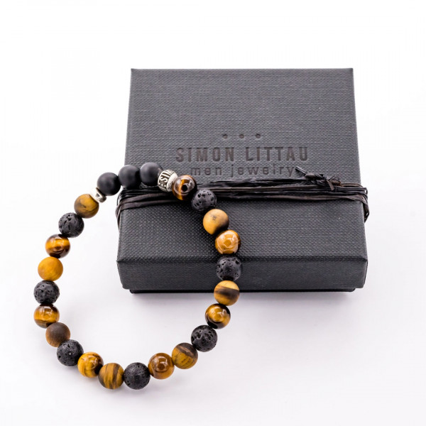 Armband Tigerauge Glück