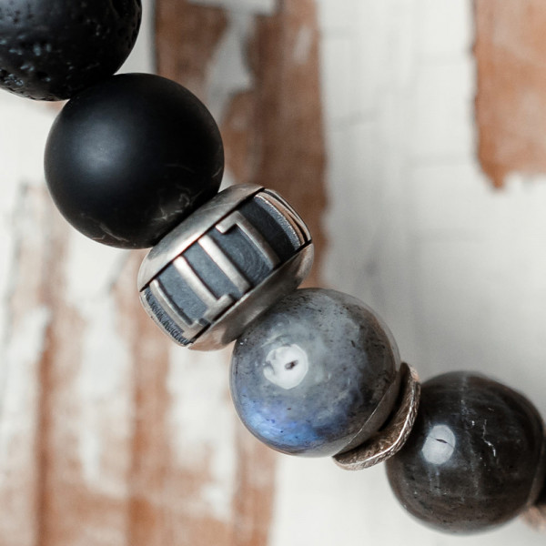 Adventure Spirit – Labradorit Herrenarmband
