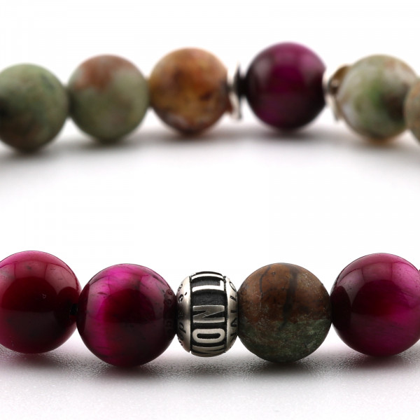 Spirit Nova – Grüner Opal & Pink Tigerauge Detail 02