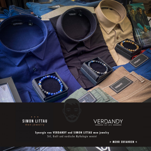 Herrenarmband Lapislazuli "Royal Essence" - königsblau